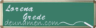 Lorena Grede Visitenkarte
